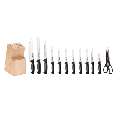 SET CUCHILLOS PROCTOR SILEX 13 PZ B/MADERA PDA603