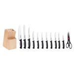 SET CUCHILLOS PROCTOR SILEX 13 PZ B/MADERA PDA603