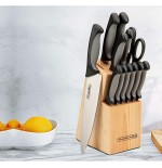 SET CUCHILLOS PROCTOR SILEX 13 PZ B/MADERA PDA603