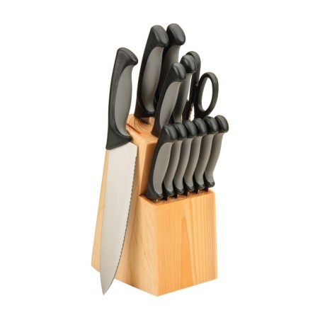 SET CUCHILLOS PROCTOR SILEX 13 PZ B/MADERA PDA603