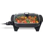 SARTEN ELEC PROCTOR SILEX 12" NEGRO 38526MN