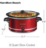 OLLA COC LENTO HAMILTON B 8L ROJA 33184