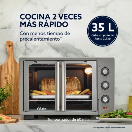HORNO FREIDOR AIRE OSTER 35L TSSTTV35FDMAFNS