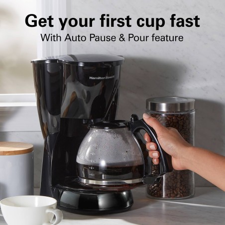 COFFEE MAKER HAMILTON B 12TZS C/FILTRO 49316G-MX