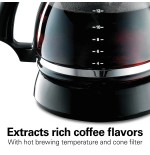 COFFEE MAKER HAMILTON B 12TZS C/FILTRO 49316G-MX