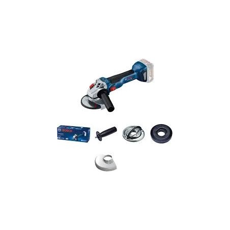 ESMERILADORA INAL BOSCH 4 1/2" GWS 18V-10 + BAT + CARG