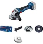 ESMERILADORA INAL BOSCH 4 1/2" GWS 18V-10 + BAT + CARG