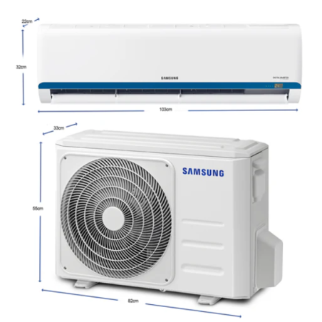AIRE ACOND SAMSUNG 24K BTU INVERTER AR40F24D0AMNXL 