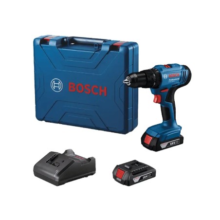 TALADRO PERC INAL BOSCH 1/2" GSB 183-LI 18V + 2 BAT + CARG 