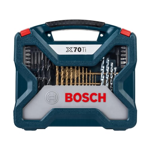 SET X-LINE BOSCH 70PZS P/TALADRAR Y ATORNILLAR 2607017412
