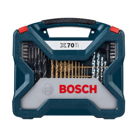 SET X-LINE BOSCH 70PZS P/TALADRAR Y ATORNILLAR 2607017412