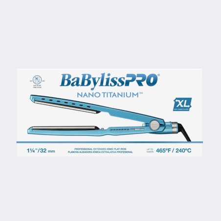 PLANCHA BABYLISS  1-1/4" NANO TITANIUM XL
