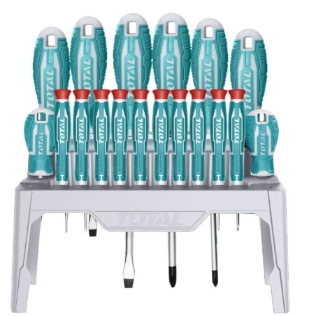 DESTORNILLADOR TOTAL 18PCS THT250618