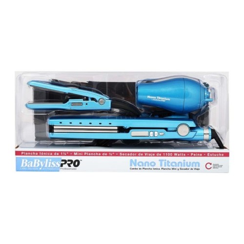 COMBO PLANCHA BABYLISS 1 1/4+1/2" PROM MINI