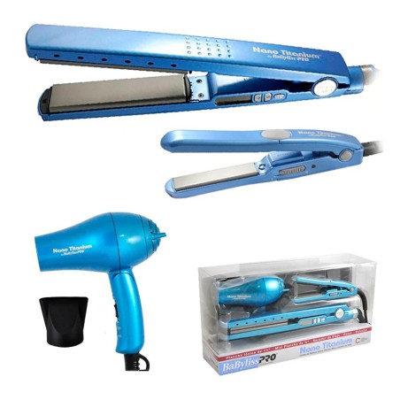 COMBO PLANCHA BABYLISS 1 1/4+1/2" PROM MINI