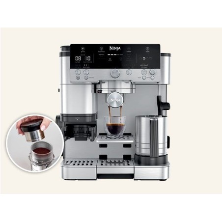 MAQUINA CAFE EXPRESSO NINJA LUXE ES601 3 EN 1 SILVER