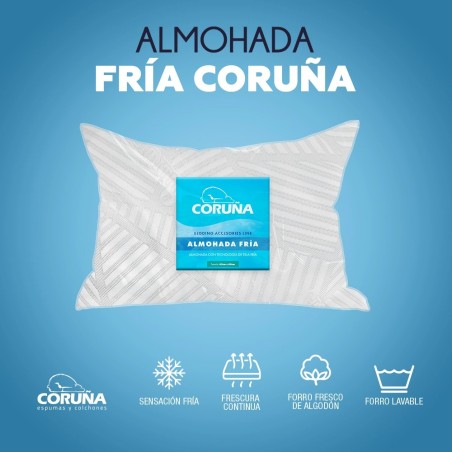ALMOHADA ICE PREMIUM 51X71 JUMBO CORUÑA