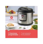 OLLA MULTIUSOS B+D 6LTS PR100SD DIGITAL GRIS