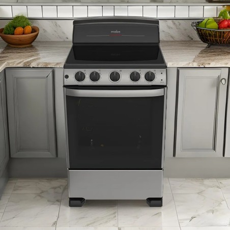COCINA VITRO MABE 60CM INOX EME6063BVX0 24" 