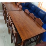 JUEGO COMEDOR MADERA 6 SILLAS PAVAS VIDES