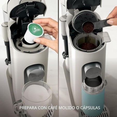 MAQUINA CAFE PERSONAL NINJA PB051 POD & GROUNDS K-CUP