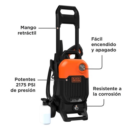 HIDROLAVADORA B+D 1800W 2175PIS BEPWB2000-B3