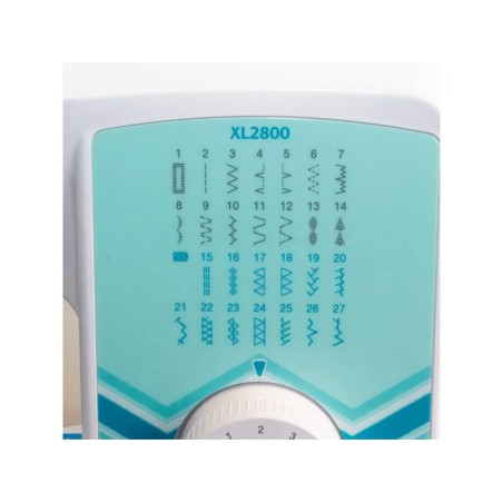 MAQUINA COSER BROTHER XL2800 27 PUNTADAS