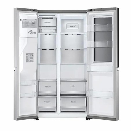 REFRI SXS LG 27CF INOX VS27GNID INVERTER VITRINA