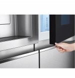 REFRI SXS LG 27CF INOX VS27GNID INVERTER VITRINA