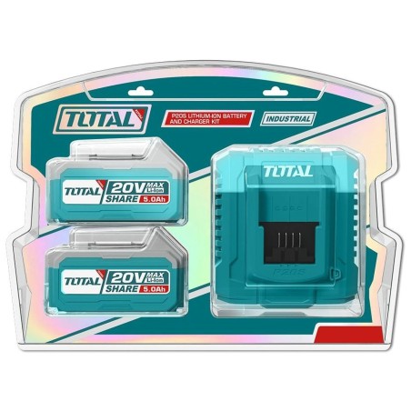 SET CARGADOR TOTAL C/2 BAT 5.0 AH UTFBCPK2513
