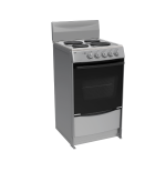 COCINA ELEC TELSTAR 20" 4Q DISCO TCE020310FR SILVER 220V