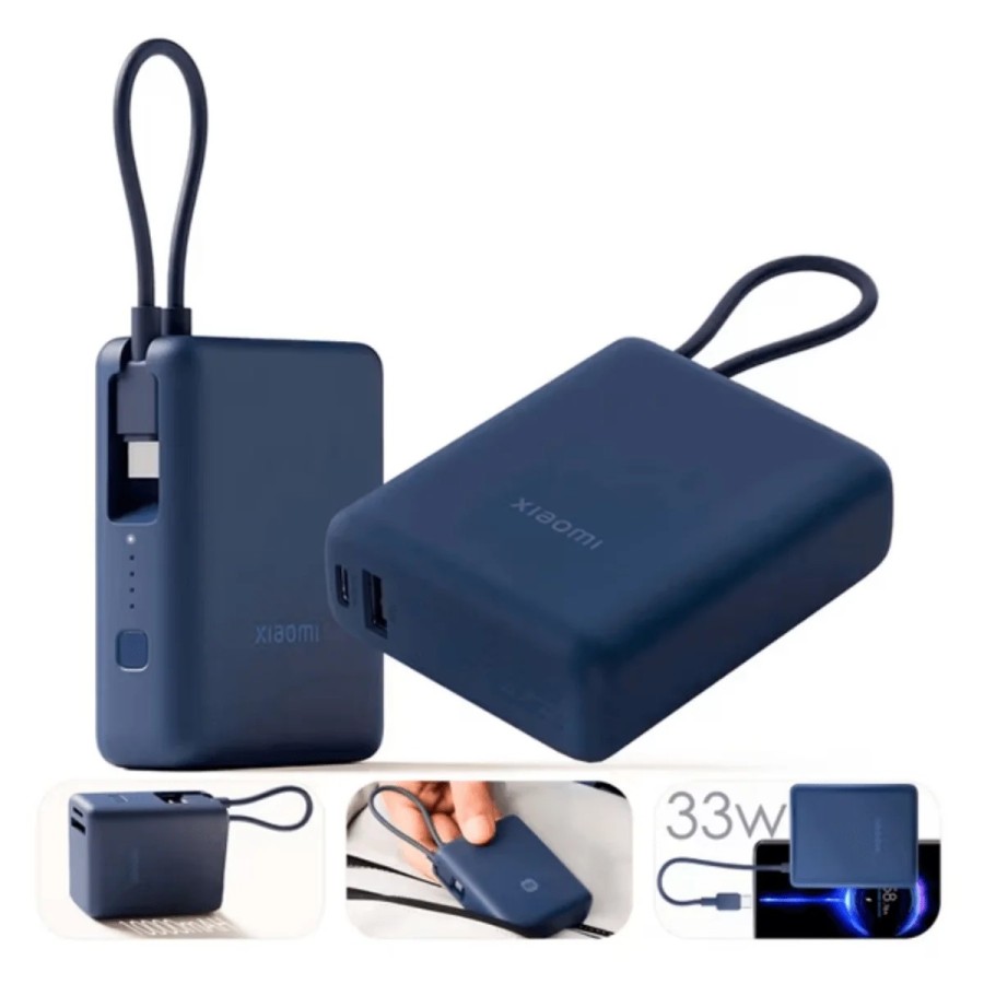 POWER BANK XIAOMI 33W 10000mAh/ CABLE