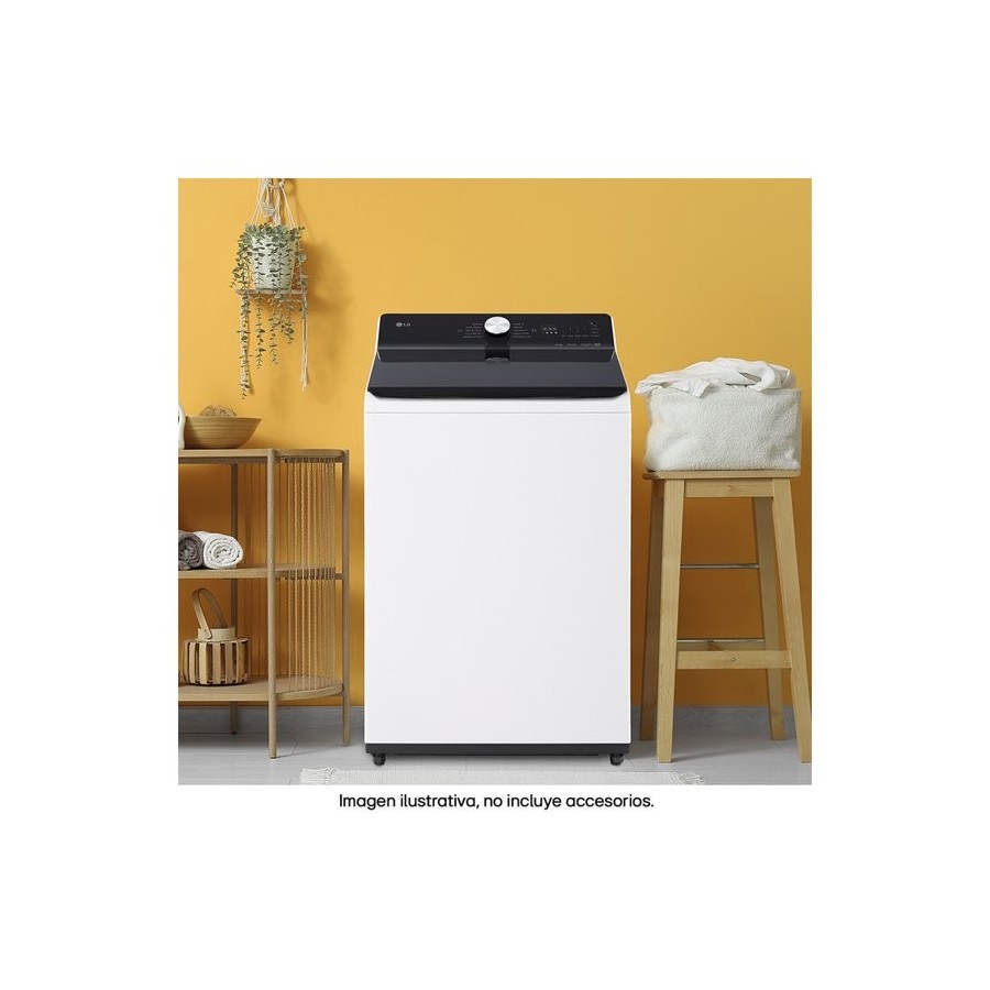 LAVADORA AUTO LG 23KG CS WT23EWTX6 BLANCA