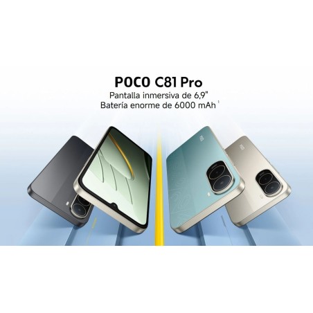 CELULAR POCO C81 PRO 128GB/4GB 13MP/8MP 6.9" 6000mAh