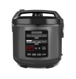 OLLA MULTIUSOS B+D 3LTS MCH14 DIGITAL 12 EN 1 NEGRA