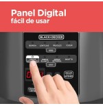 OLLA MULTIUSOS B+D 3LTS MCH14 DIGITAL 12 EN 1 NEGRA