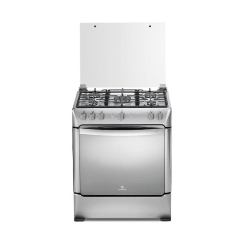 COCINA GAS INDURAMA 30" TURIN LUJO INOX 5Q DORADOR/GAS