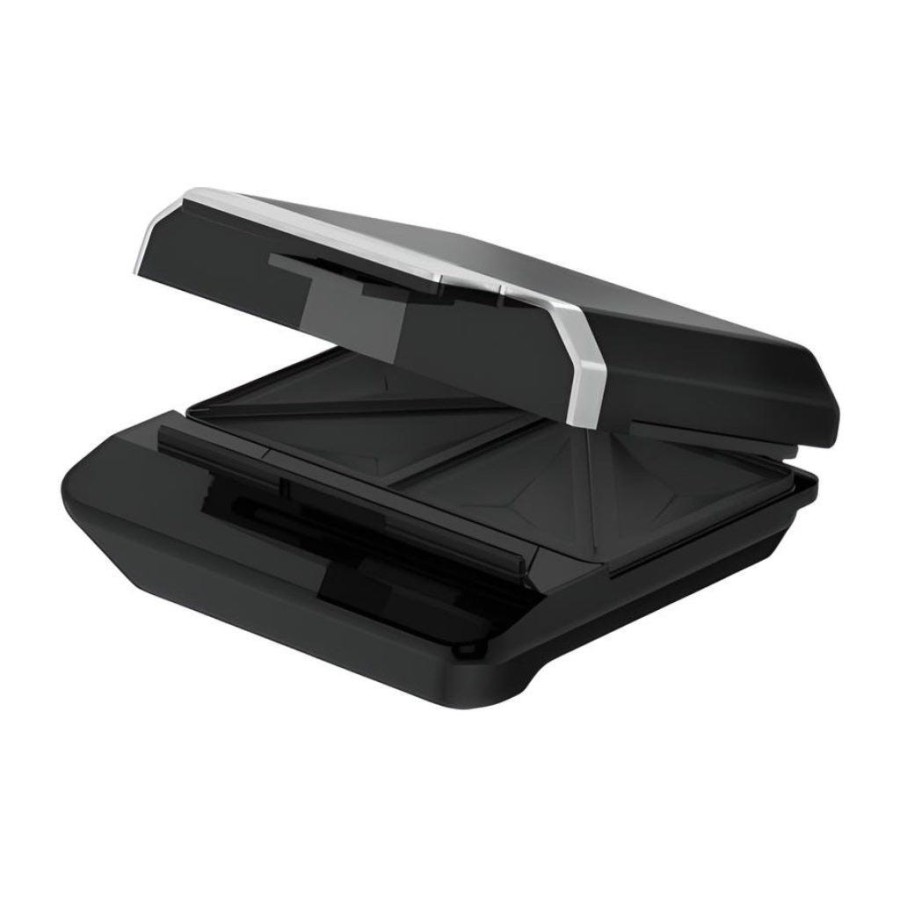 Sandwichera Easy Clean BLACK+DECKER - Negro, Placas Antiadherentes Duraderas - 120V.