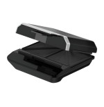 Sandwichera Easy Clean BLACK+DECKER - Negro, Placas Antiadherentes Duraderas - 120V.