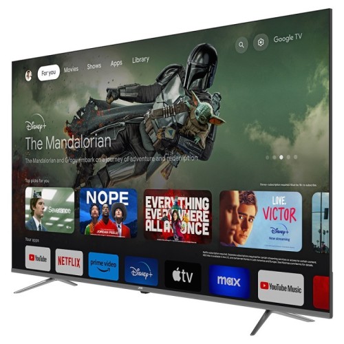 TV LED JVC 58" SMART 4K GOOGLE LT-58KB538 BT