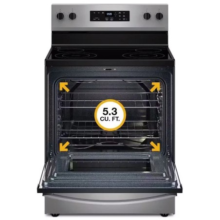 COCINA VITRO WHIRLPOOL 30" WFES3030RS