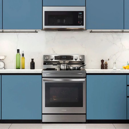 COCINA VITRO SAMSUNG 30" 5Q NE63F6311SR/AP PLANCH ALUM WIFI  