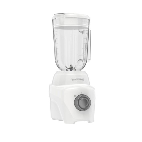 Licuadora BLACK+DECKER - Blanca - con 700 Watts y 2 Velocidades + Pulso