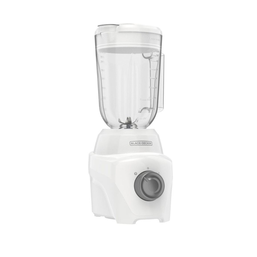Licuadora BLACK+DECKER - Blanca - con 700 Watts y 2 Velocidades + Pulso