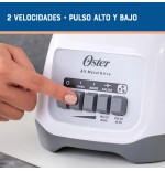 LICUADORA OSTER 2V PLASTICO BOTONES BLSTKAP-WPB BLANCA