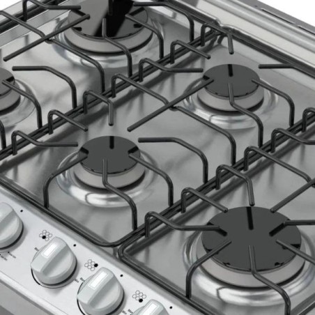 COCINA GAS WHIRLPOOL 30" ACERO LWFR3000D