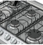 COCINA GAS WHIRLPOOL 30" ACERO LWFR3000D