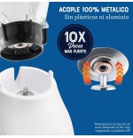 LICUADORA OSTER 2V VIDRIO PERILLA  BLSTKAG-WRD BLANCA