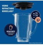 LICUADORA OSTER 2V VIDRIO BOTONES BLSTKAG-LPB AZUL 
