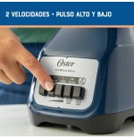 LICUADORA OSTER 2V VIDRIO BOTONES BLSTKAG-LPB AZUL 